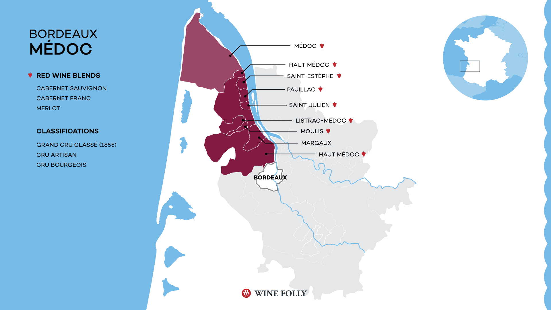Bordeaux Wine Regions Wine Folly bordeaux-wine-regions-wine-folly